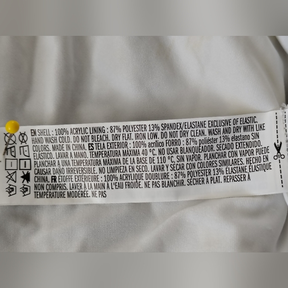 Forever 21 Black and White Knit Midi Skirt Size S - Picture 8 of 8